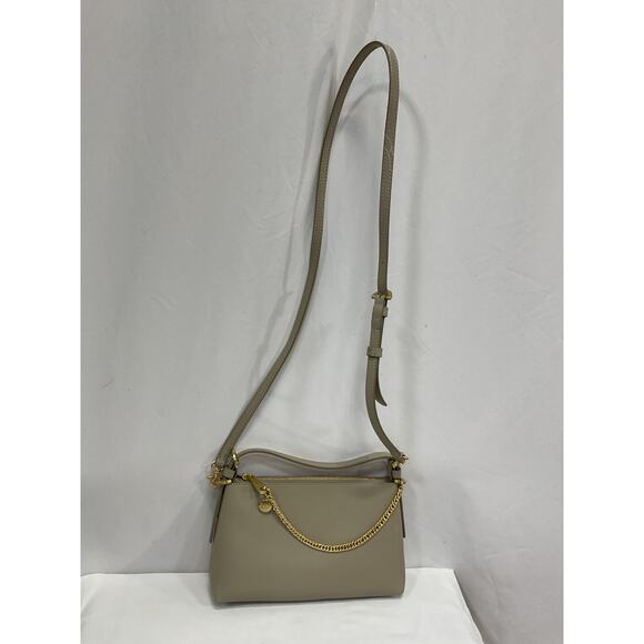 Zac Zac Posen Tan Leather Sip Top Crossbody Bag - Picture 2 of 4